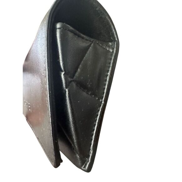 CHANEL Black Quilted Leather Logo Glasses Sunglasses Soft Case Only - Picture 5 of 6